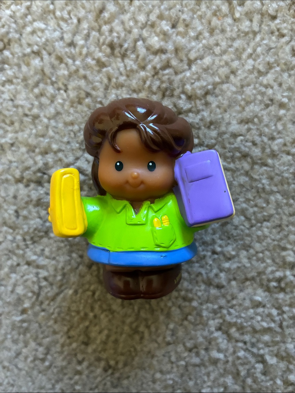 2005 Fisher-Price Little People Girl From Time To Learn Preschool Set